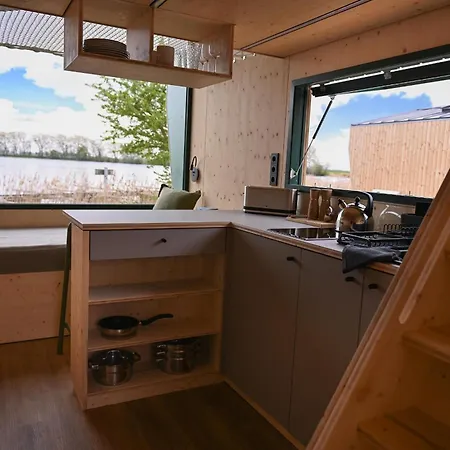 Vakantiehuis Tiny House Nook 2 - Green&tiny Hideaway Eider Suderstapel
